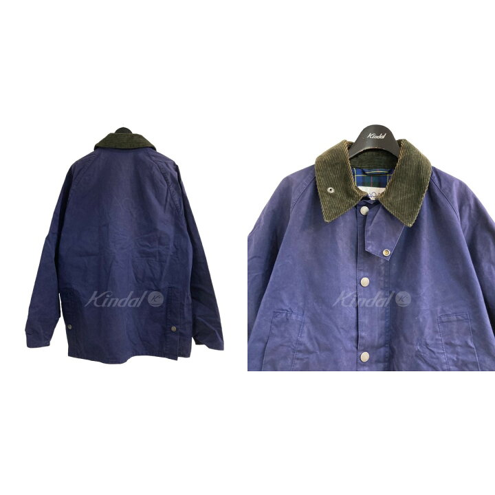 楽天市場】【中古】Noah×Barbour60／40Bedale Jacket ネイビー サイズ 