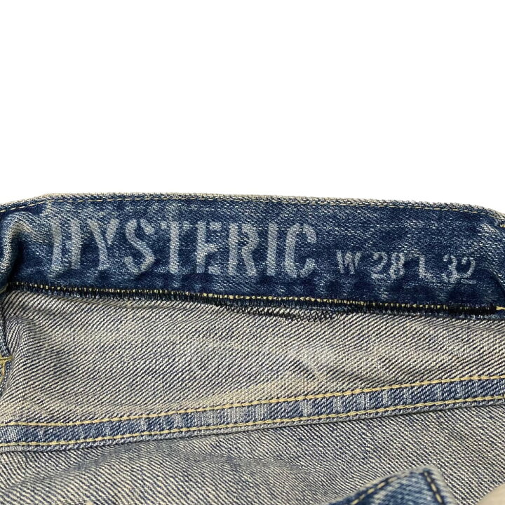 楽天市場】【中古】HYSTERIC GLAMOURスキャブリメイクデニムパンツ
