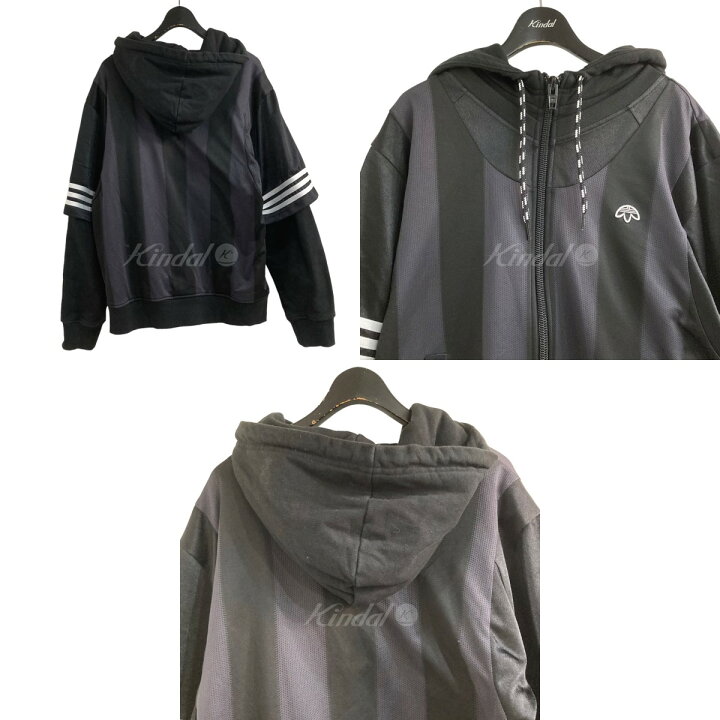 楽天市場】【中古】ALEXANDER WANG×adidasレイヤードジップパーカー 