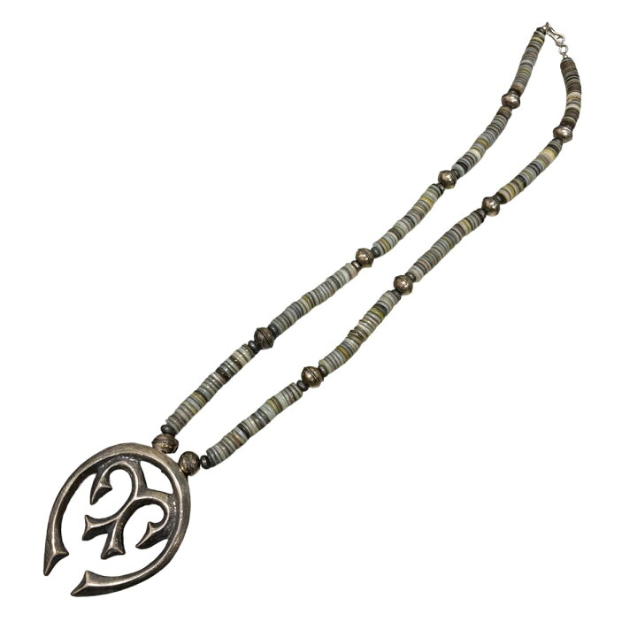 楽天市場】【中古】KAPITALビーズムーンナジャネックレス シルバー 