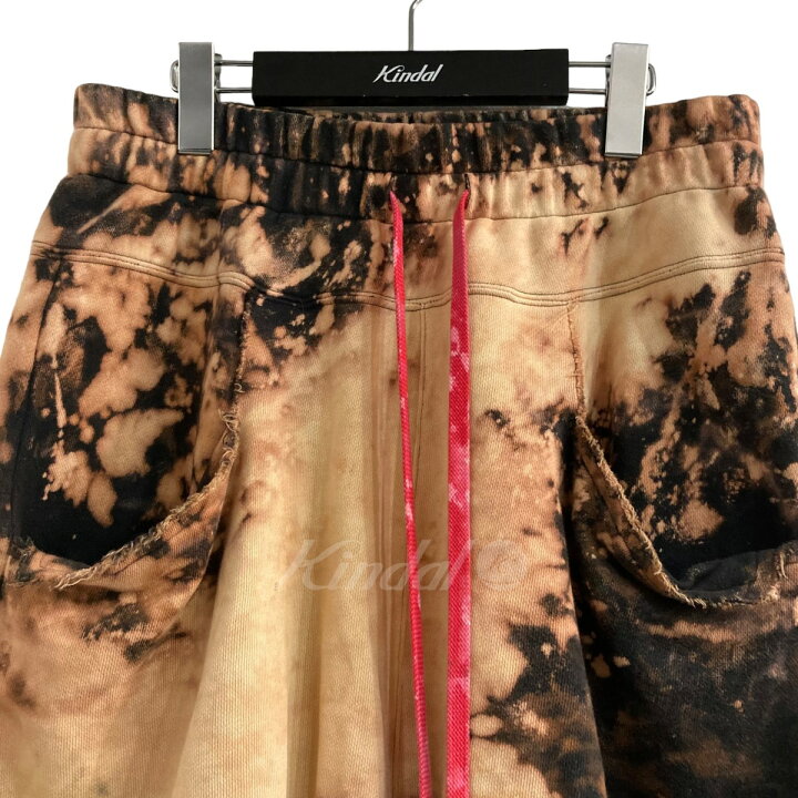 楽天市場】【中古】CVTVLISTブリーチ加工サルエルスウェットパンツ 