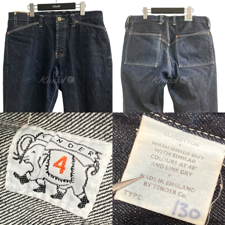 楽天市場】【中古】TENDER Co．｢130 RINCE TAPERED JEANS｣テーパード 