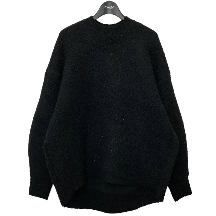 楽天市場】【中古】machattブークレニットセーター ブラック サイズ 