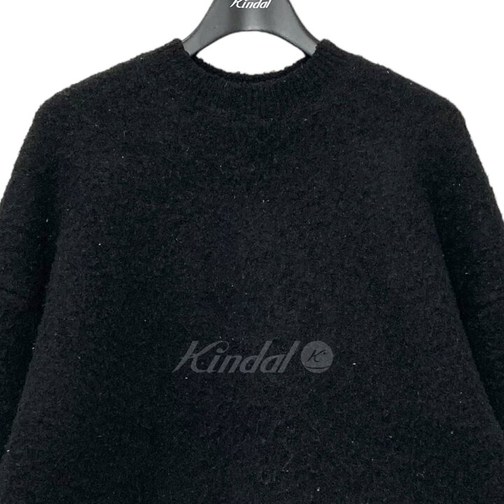 楽天市場】【中古】machattブークレニットセーター ブラック サイズ 