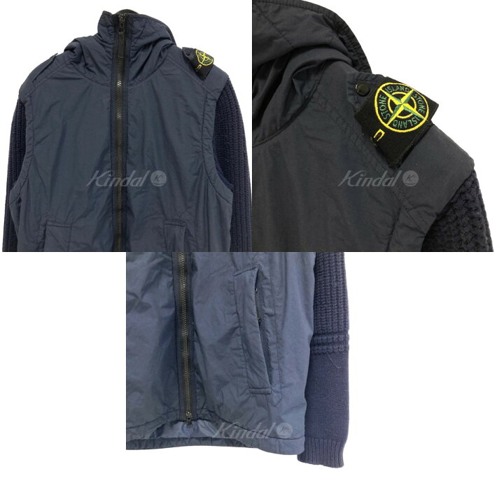 楽天市場】【中古】STONE ISLANDPLIMALOFT ナイロン ニットブルゾン 