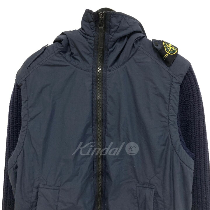 楽天市場】【中古】STONE ISLANDPLIMALOFT ナイロン ニットブルゾン 