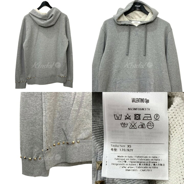 楽天市場】【中古】VALENTINO17AW ロッグスタッズ プルオーバー 