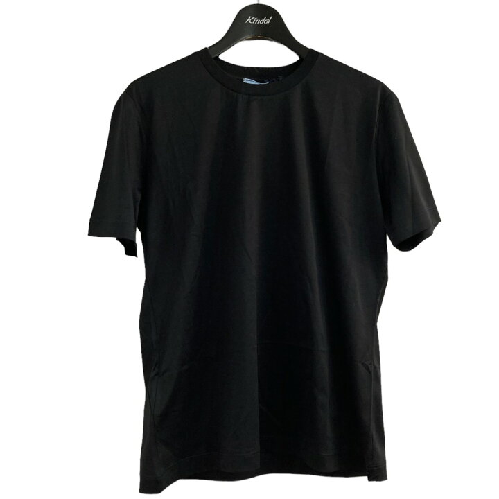 楽天市場】【中古】PRADAクルーネック半袖Tシャツ ブラック サイズ：S 