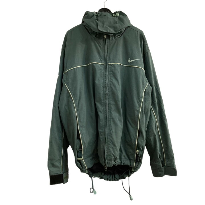 楽天市場】【中古】Nike ACGマウンテンパーカー グリーン×アイボリー 