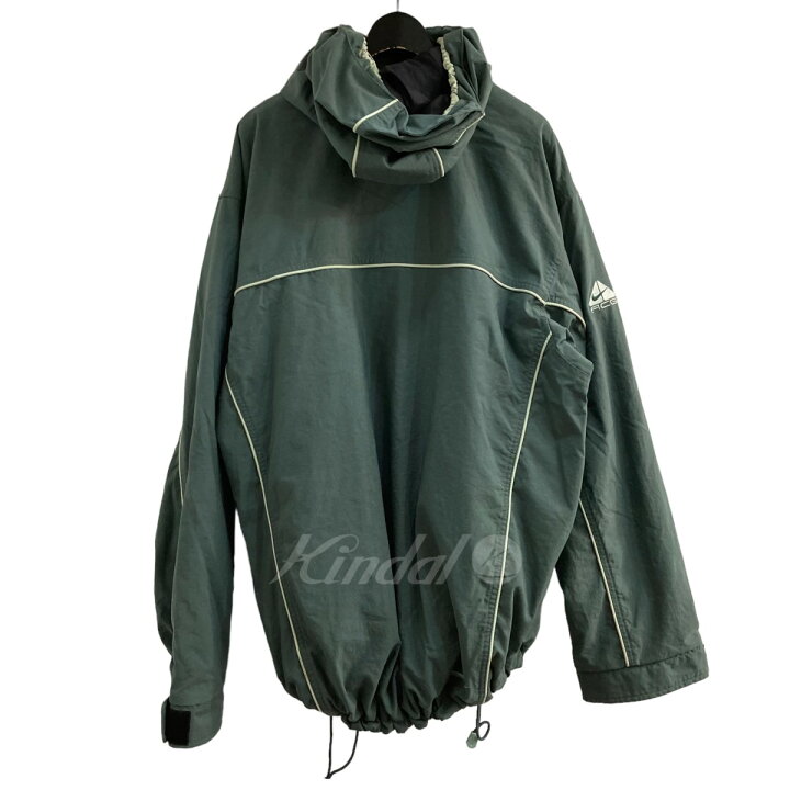 楽天市場】【中古】Nike ACGマウンテンパーカー グリーン×アイボリー 