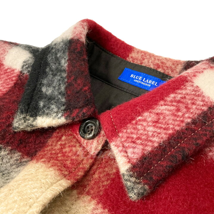 楽天市場】【中古】BLUE LABEL CRESTBRIDGE チェックモヘヤブラッシュ  