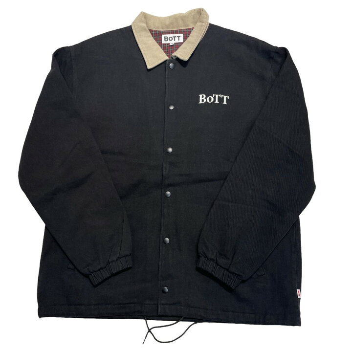 楽天市場】【中古】BoTT Heavy Twill Coach Jacket ブラック サイズ  