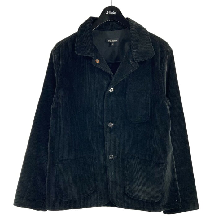 楽天市場】【中古】evan kinori コーデュロイジャケット ブラック 