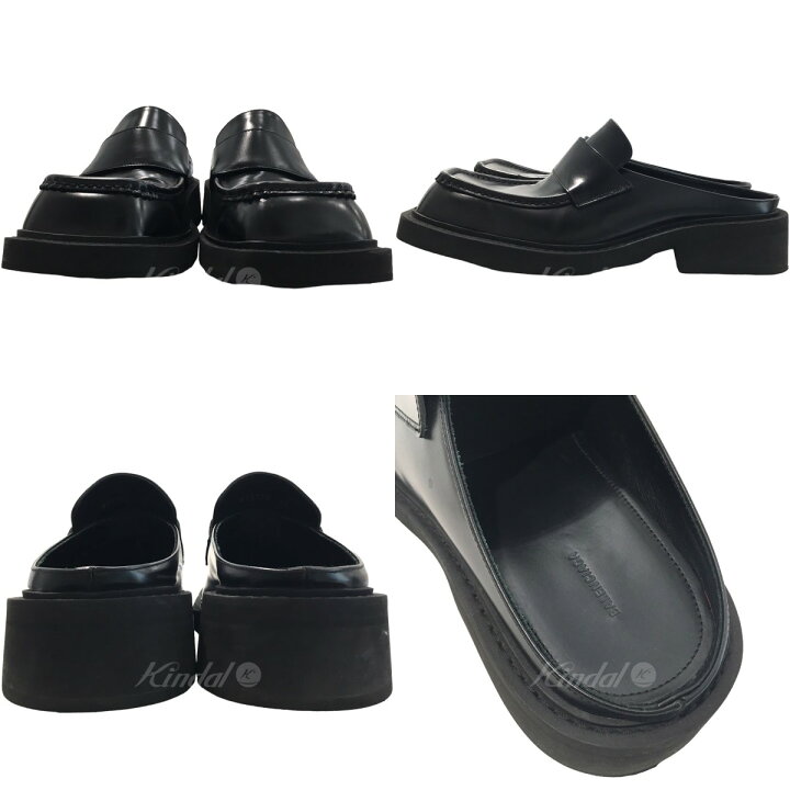 楽天市場】【中古】BALENCIAGAインスペクターミュール ブラック サイズ 