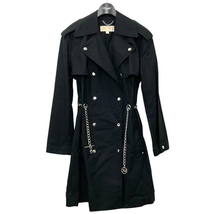 楽天市場】【中古】MICHAEL KORS Chain Trim Cotton Trench Coat  