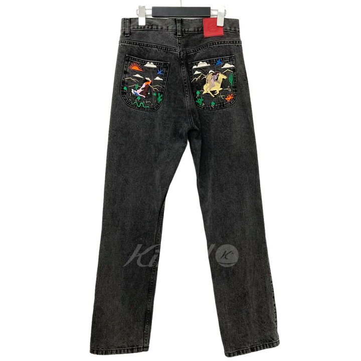 楽天市場】【中古】CARNE BOLLENTE デニムパンツ ブラック サイズ：28  