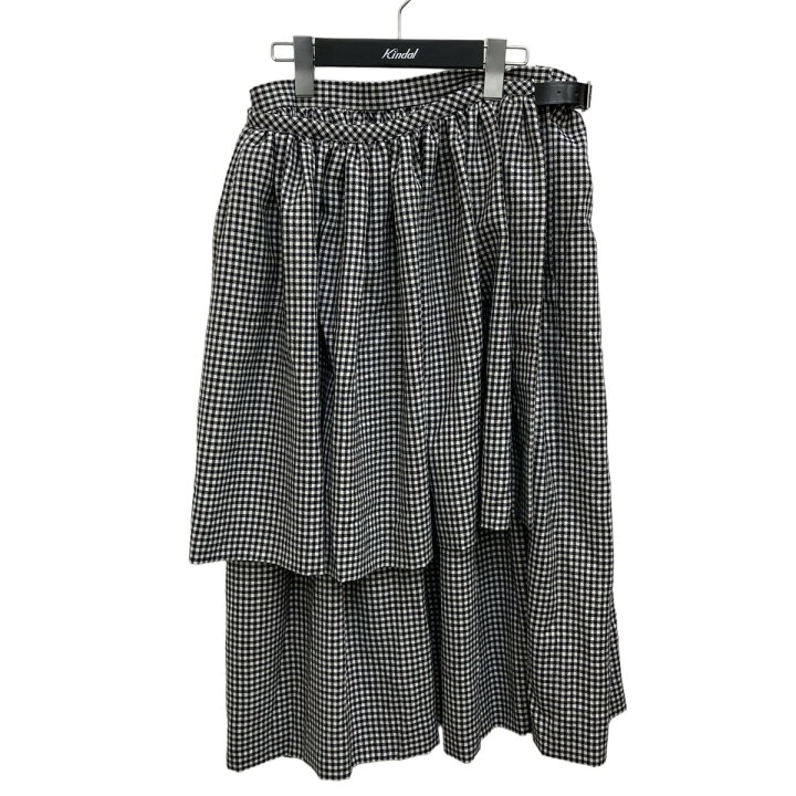COMME des GARCONS 変形 チェックスカート - その他
