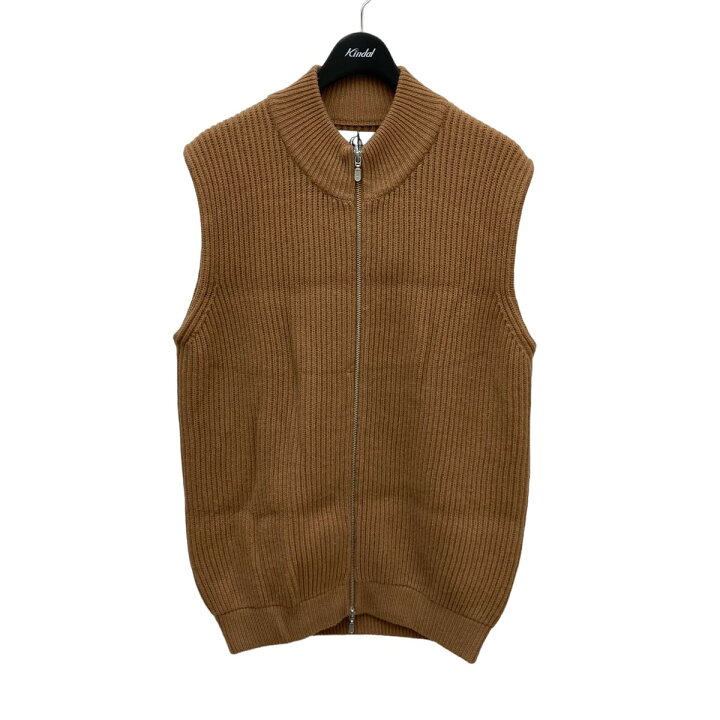 楽天市場】【中古】walenodeニットベスト wn22-13fw137-kw キャメル 