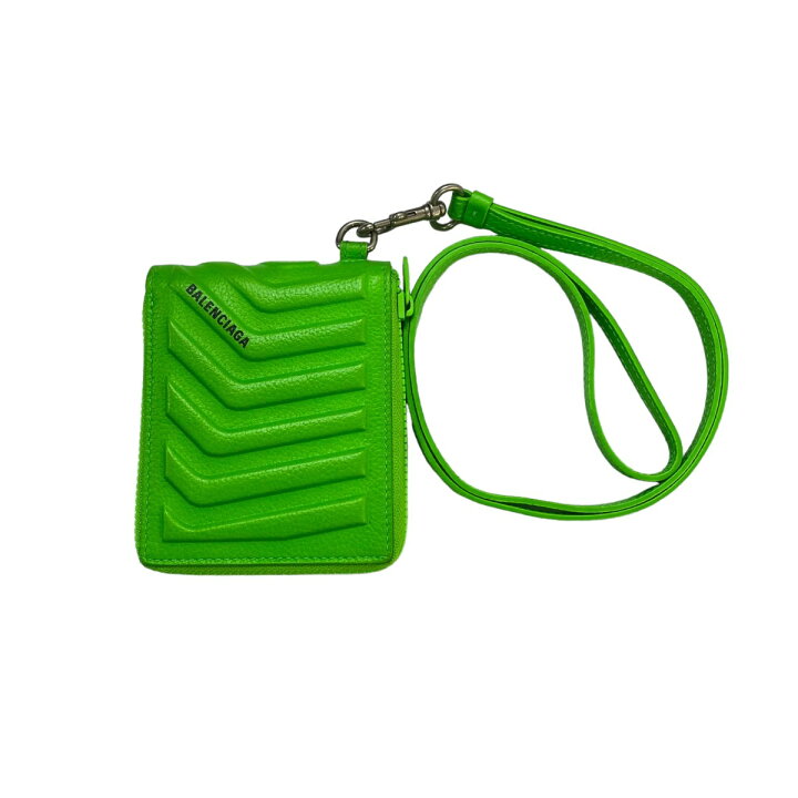 楽天市場】【中古】BALENCIAGA CAR SMALL WALLET WITH STRAP ネック 