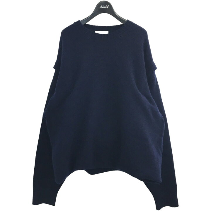 楽天市場】【中古】YOKE「WOOLCASHMERE DETACHABLE FOLD UP SHARE KNIT  