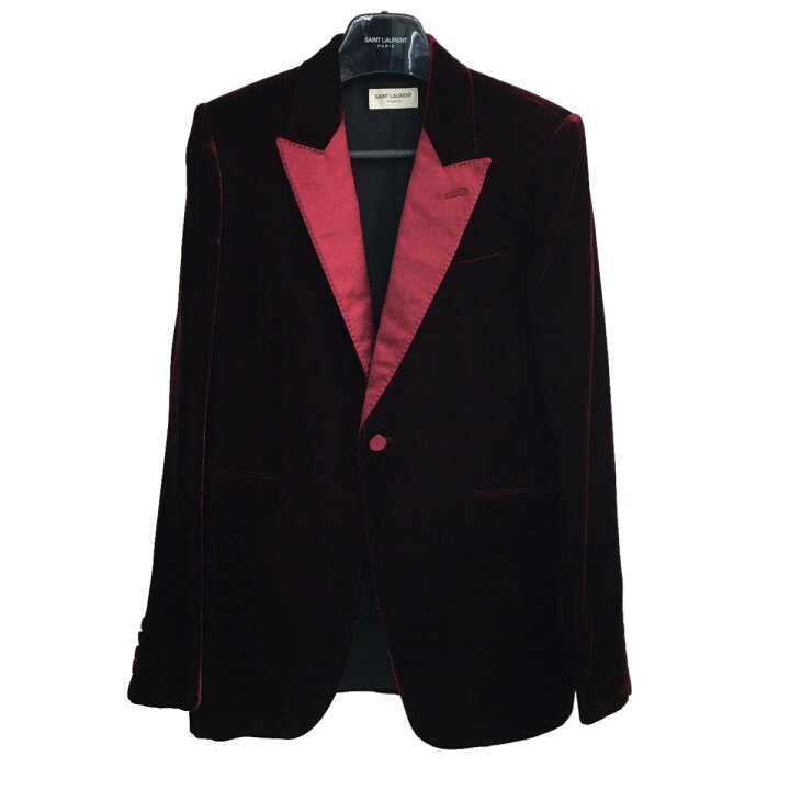 楽天市場】【中古】SAINT LAURENT PARIS16AW ベロアスモーキング 