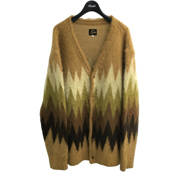 楽天市場】【中古】Needles2022AW「Mohair Cardigan-Zigzag」モヘヤ 