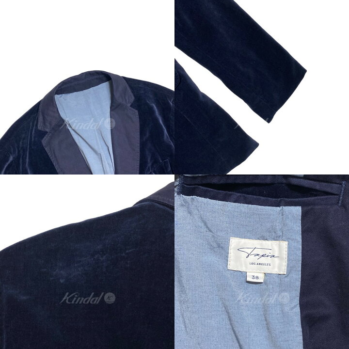 楽天市場】【中古】Tapia LOS ANGELS ベロアテーラードジャケット 