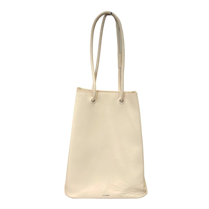 楽天市場】【中古】JIL SANDERレザートートバッグ Jショッパーバッグ 