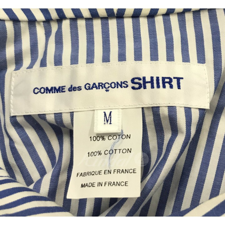 楽天市場】【中古】COMME des GARCONS SHIRTオーバーサイズストライプ 