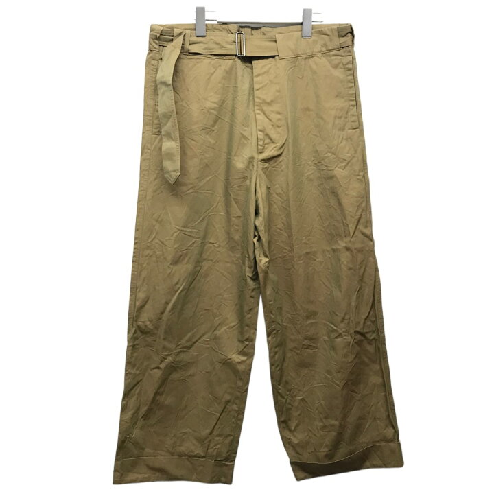 楽天市場】【中古】AURALEE｢FINX CHAMBRAY BELTED WIDE PANTS 