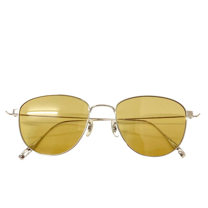 楽天市場】【中古】EYEVAN Marti サングラス S／KH シルバー×イエロー  