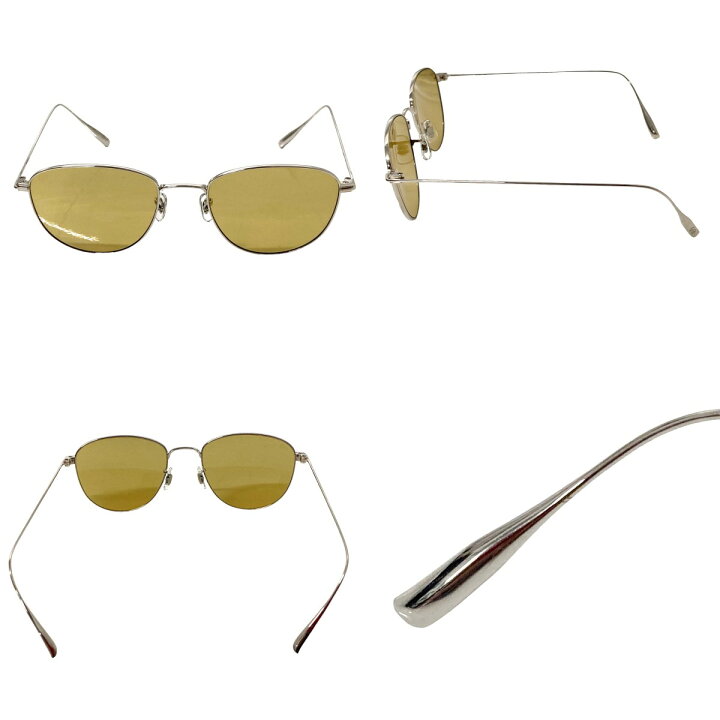 楽天市場】【中古】EYEVAN Marti サングラス S／KH シルバー×イエロー  