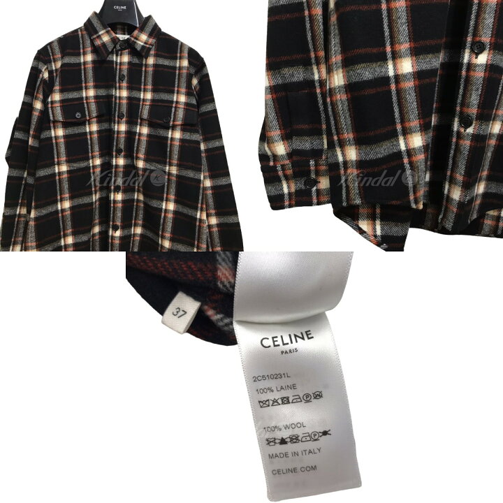 楽天市場】【中古】CELINE by Hedi Slimane 21AW ｢Loose Shirt 