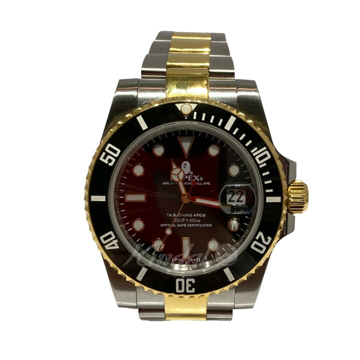 楽天市場】【中古】A BATHING APETYPE 1 BAPEX M IT シルバー×ゴールド  