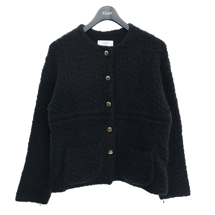 楽天市場】【中古】SLOBE IENA 22AW 金ボタンツィーディジャケット 
