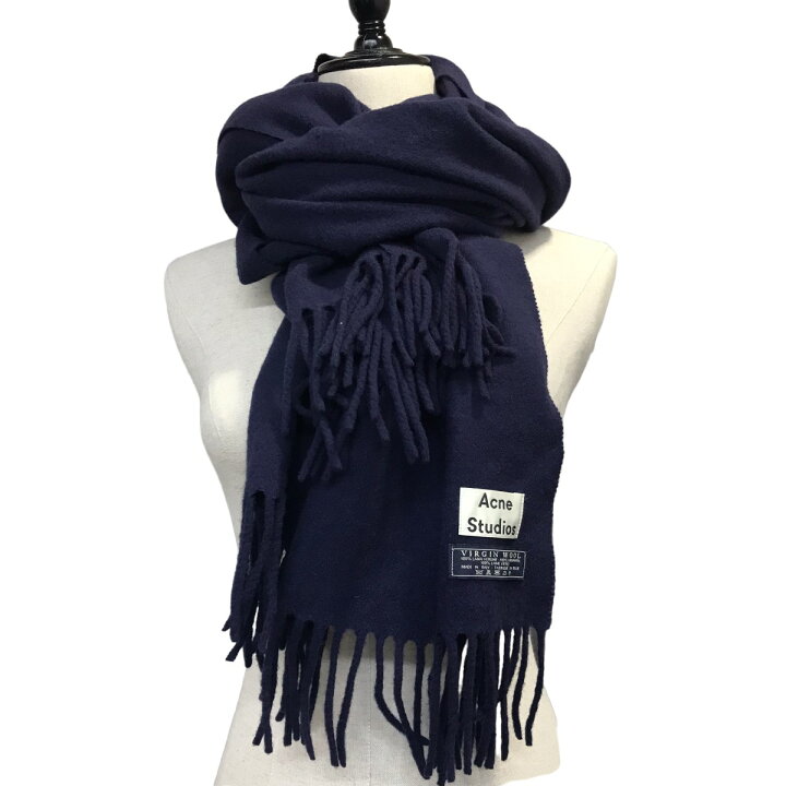 楽天市場】【中古】ACNE STUDIOS ヴァージンウール大判マフラー  