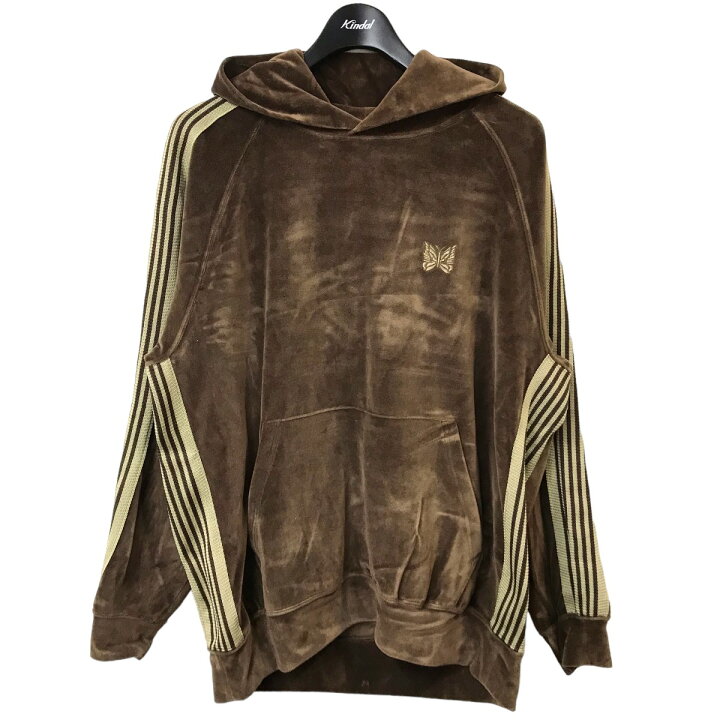 楽天市場】【中古】Needles 「Track Velour Hoody」ベロアプルオーバー 