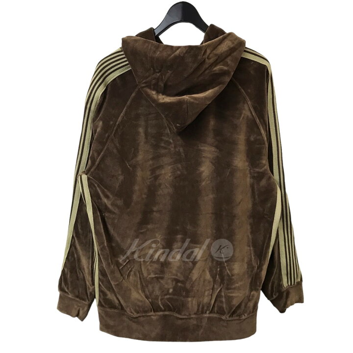 楽天市場】【中古】Needles 「Track Velour Hoody」ベロアプルオーバー 