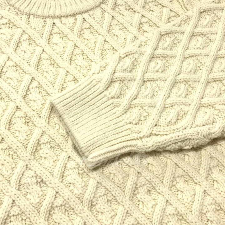 楽天市場】【中古】AURALEE 「HARD TWIST MERINO ARAN KNIT P／O 