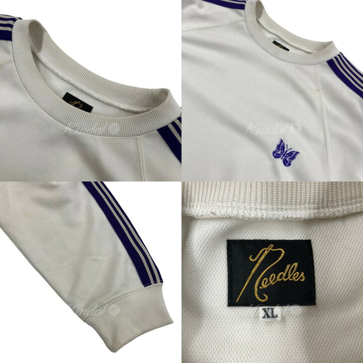 楽天市場】【中古】Needles 「Track Crew Neck Shirt Poly Smooth 