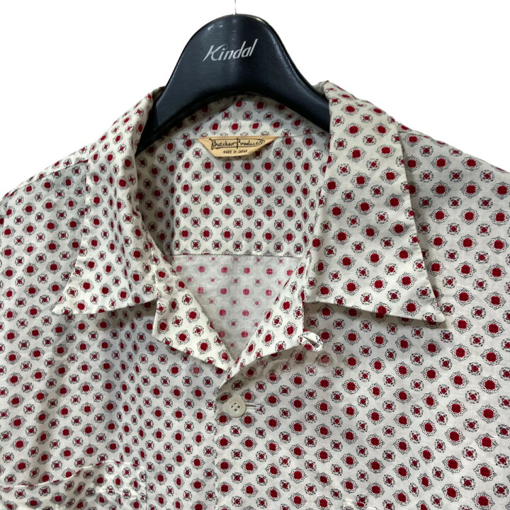 楽天市場】【中古】BUTCHER PRODUCTS 総柄オープンカラーシャツ  