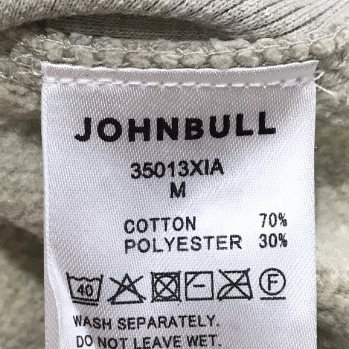 楽天市場】【中古】JOHNBULL クラック加工ピグメントダイクルーネック 