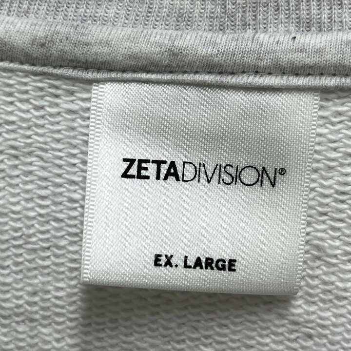 楽天市場】【中古】ZETA DIVISION BRUSH STROKE LOGO CREW NECK 