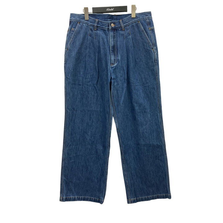 楽天市場】【中古】PLATEAU STUDIO タックワイドデニムパンツ 