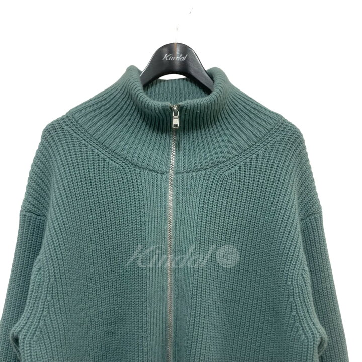 楽天市場】【中古】ALLEGE 22AW「RIB ZIP KNIT BLOUSON」ドライバーズ 
