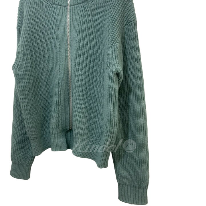 楽天市場】【中古】ALLEGE 22AW「RIB ZIP KNIT BLOUSON」ドライバーズ 