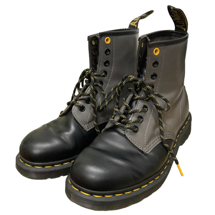 楽天市場】【中古】Dr．Martensバイカラー8ホールブーツ ブラック 