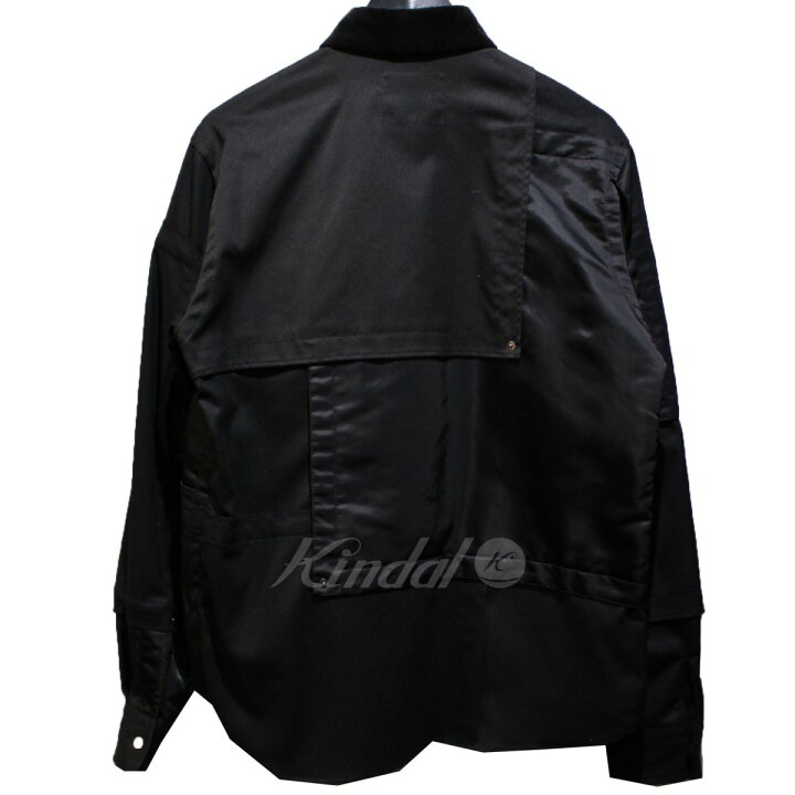 楽天市場】【中古】sacai 20AW Fabric Combo Shirt ファブリック 