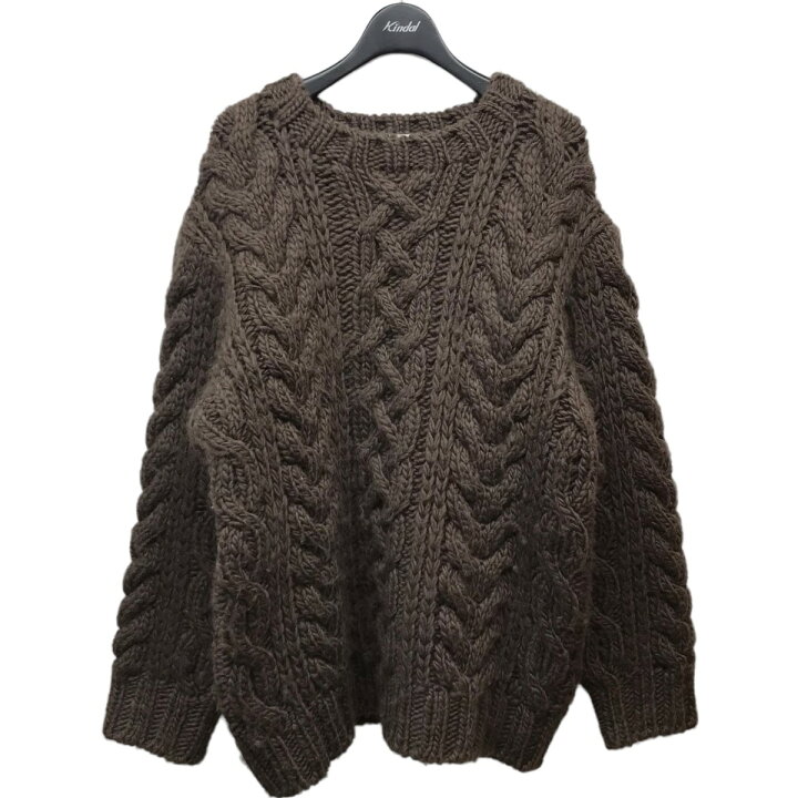 楽天市場】【中古】Graphpaper「Big Cable Hand Knit」ビッグケーブル 