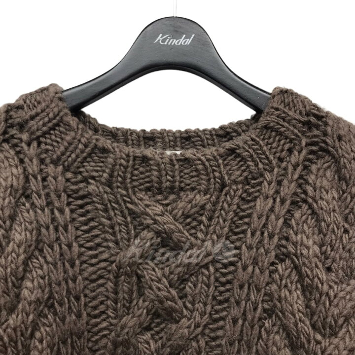 楽天市場】【中古】Graphpaper「Big Cable Hand Knit」ビッグケーブル 